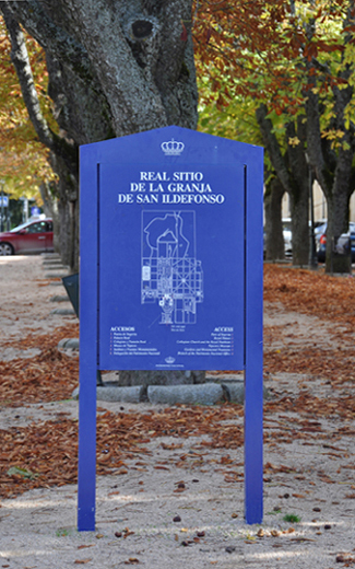 El sitio real de la Granja