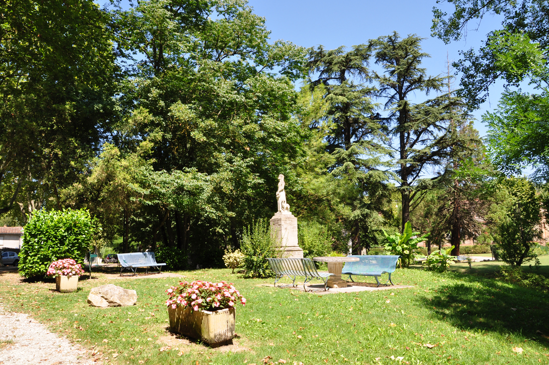 Le joli parc d'Auriac